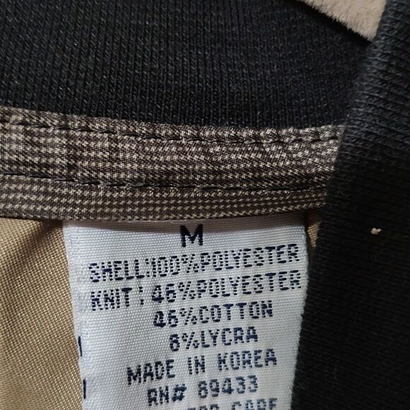 Mens Kittrell pullover vest  brown and black  Vest  Sz M - Picture 5 of 6